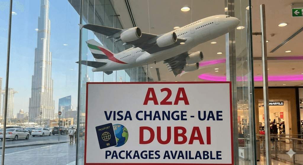 UAE Visa Change in Dubai service for visit visa status change