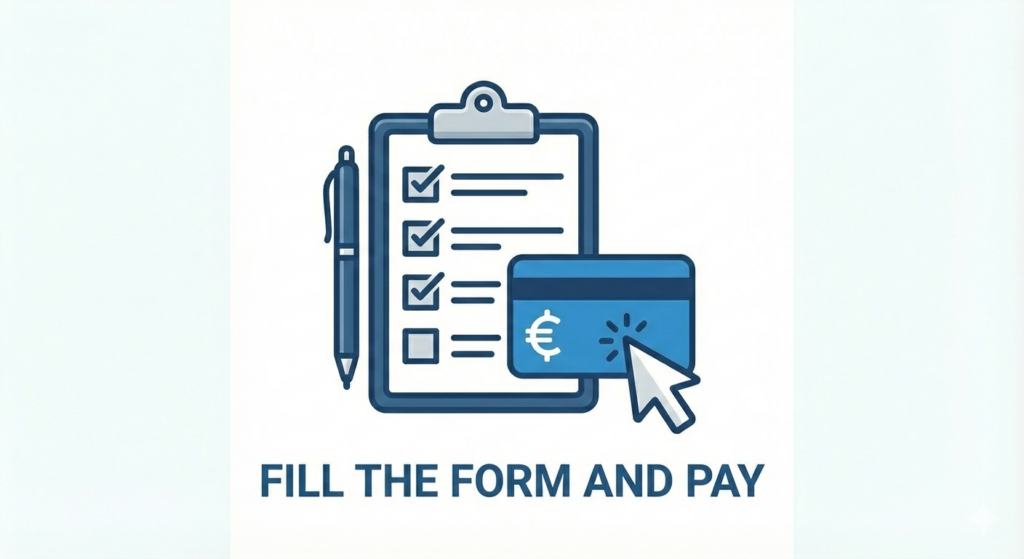 FILL THE FORM AND PAY