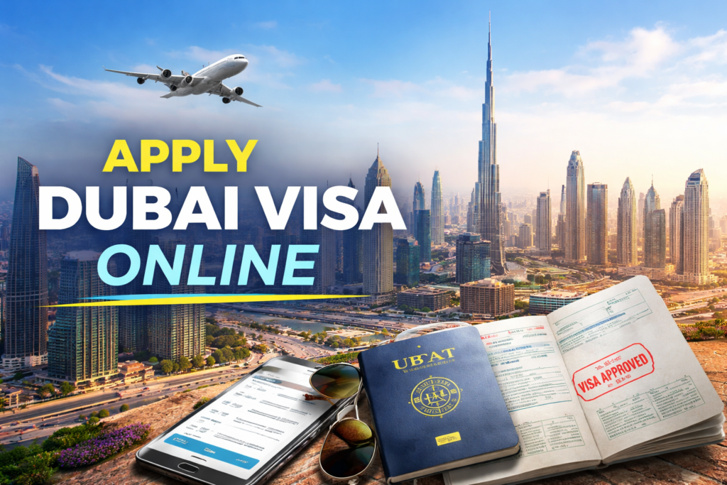apply Dubai visa online fast UAE tourist visa process