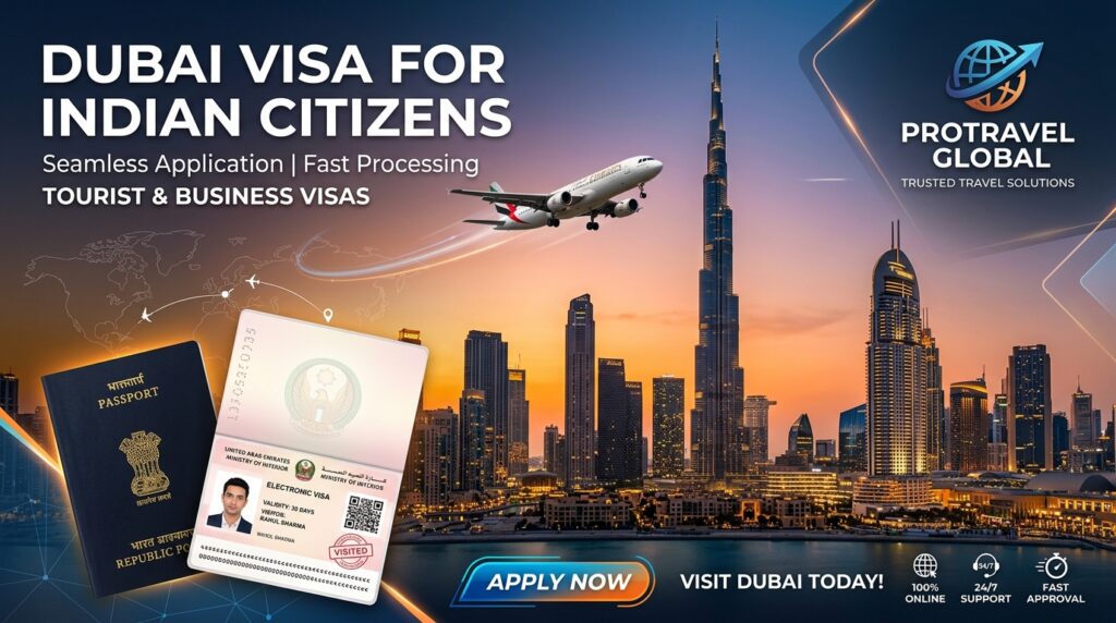 Dubai Visa for Indian Citizens 2026 - Complete Guide