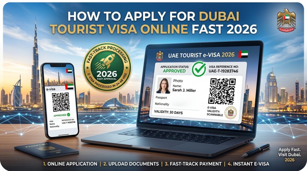 How to Apply for Dubai Tourist Visa Online Fast 2026